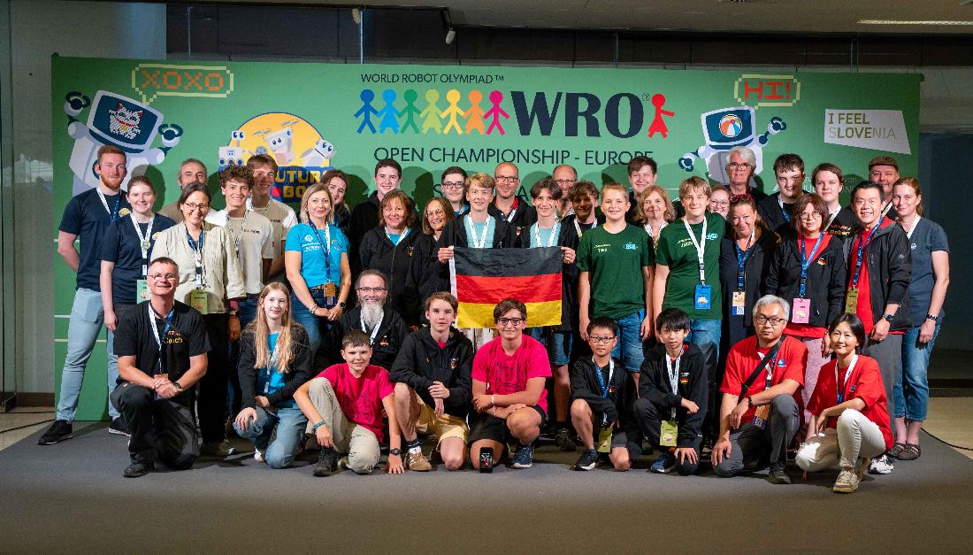 Erfolgreiche Teilnahme deutscher Teams beim WRO Open European Championship 2025 in Slowenien